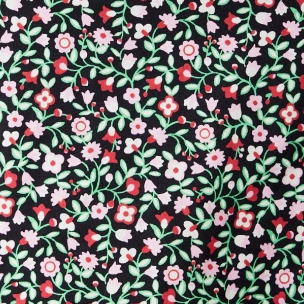 New! Frankie’s Bikinis Kealy triangle bikini top summer nights floral 4649